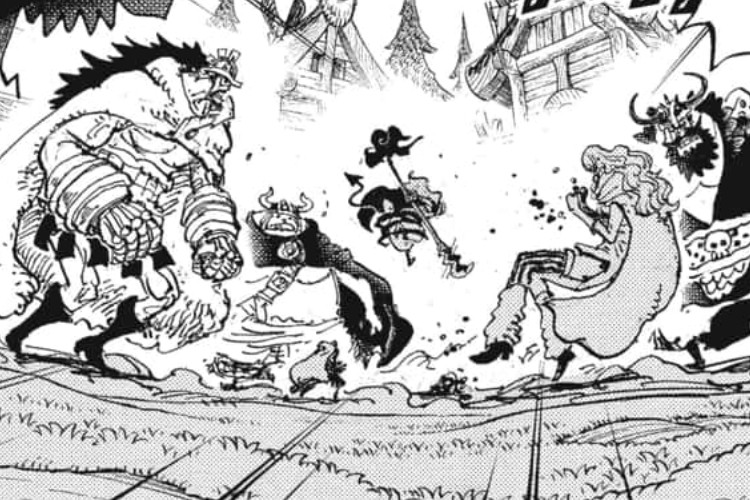 การต่อสู้ที่ยิ่งใหญ่ที่สุด! One Piece (วันพีซ) ตอนที่ 1181 ในภาษาไทยการรบระหว่างอิมูและโลกิในเอลบาฟ