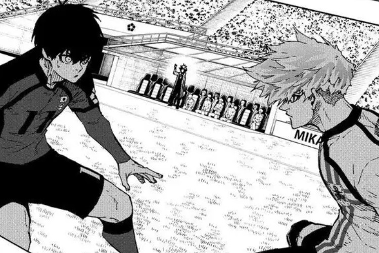 ช่วงนับถอยหลัง Blue Lock ตอนที่ 357 อิซางิและรินฝ่าวงล้อมการกดดันและเผชิญหน้ากับผู้รักษาประตูในสถานการณ์ 2 ต่อ 1