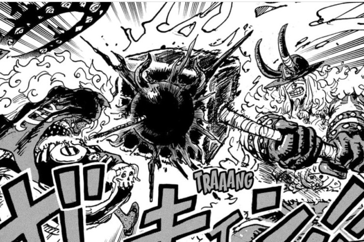 สปอยล์＆วิธีอ่าน ONE PIECE (วันพีซ) ตอนที่ 1182 ภาษาไทย, การต่อสู้ครั้งสำคัญระหว่างมังกี้ ดี ลูฟี่ในร่างเกียร์ 5